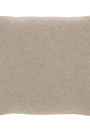 KAVE HOME Blok pude, kvadratisk - beige chenille (60x60)