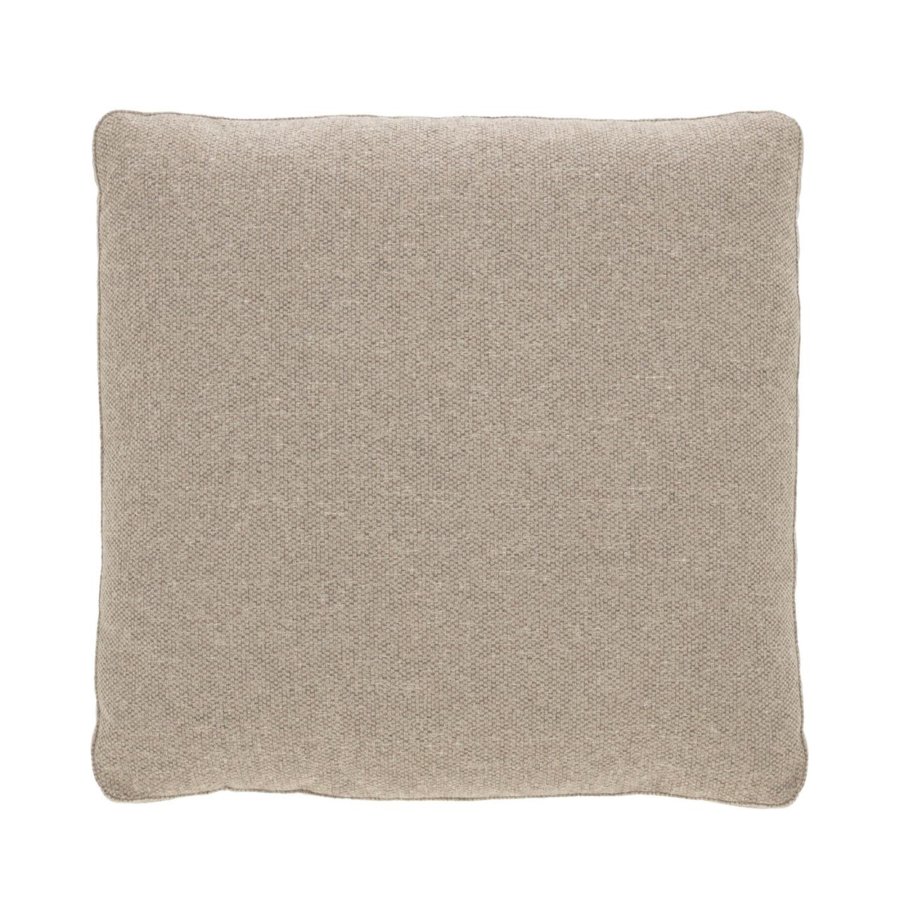KAVE HOME Blok pude, kvadratisk - beige chenille (60x60)