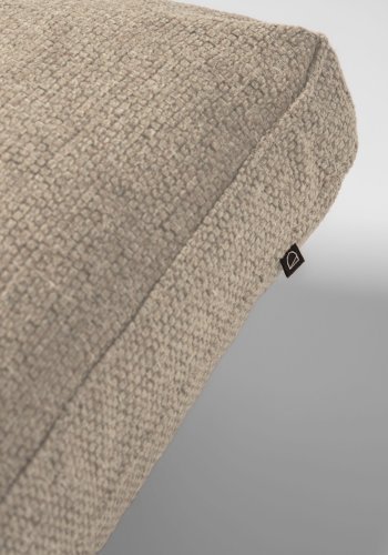 KAVE HOME Blok pude, kvadratisk - beige chenille (60x60)