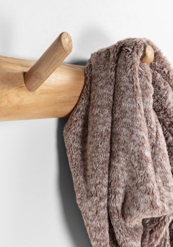 KAVE HOME Gaillech knagerkke - natur teaktr