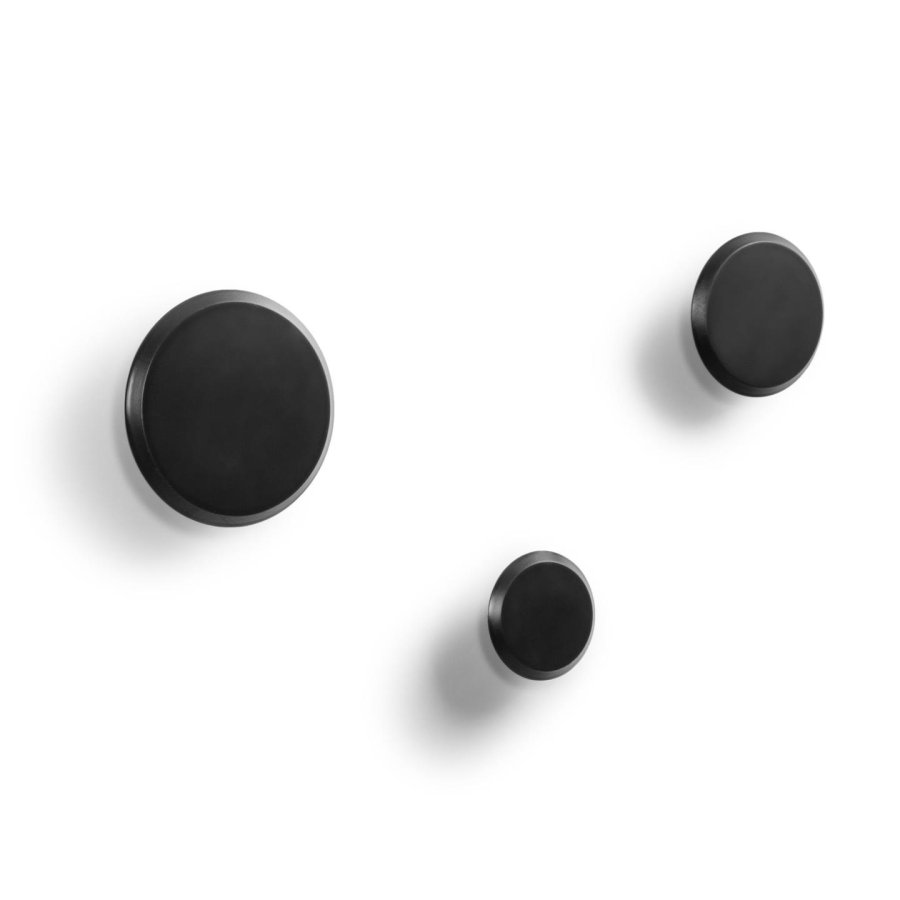 KAVE HOME Nadua knage - sort bgetr (st med 3)