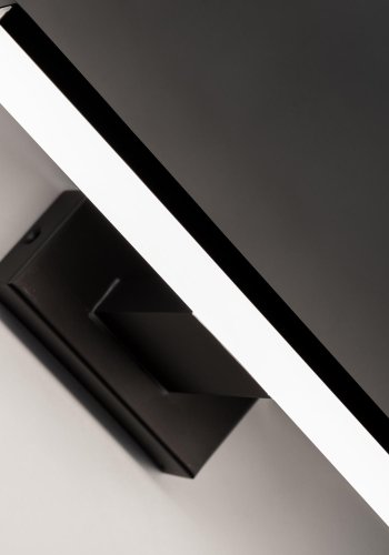 KAVE HOME Vissia lille vglampe - sort plast og stl 