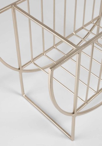 KAVE HOME Aubrey magasinholder - guld metal