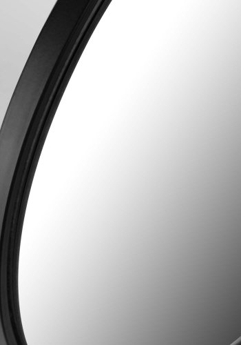 KAVE HOME Libia bordspejl - spejlglas og sort jern (36x45) 