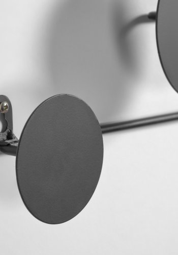 KAVE HOME Vianela vgdekoration - sort jern (52x40)