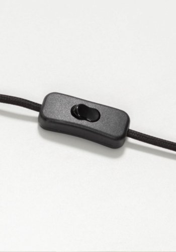 KAVE HOME Alish bordlampe - beige marmor og metal