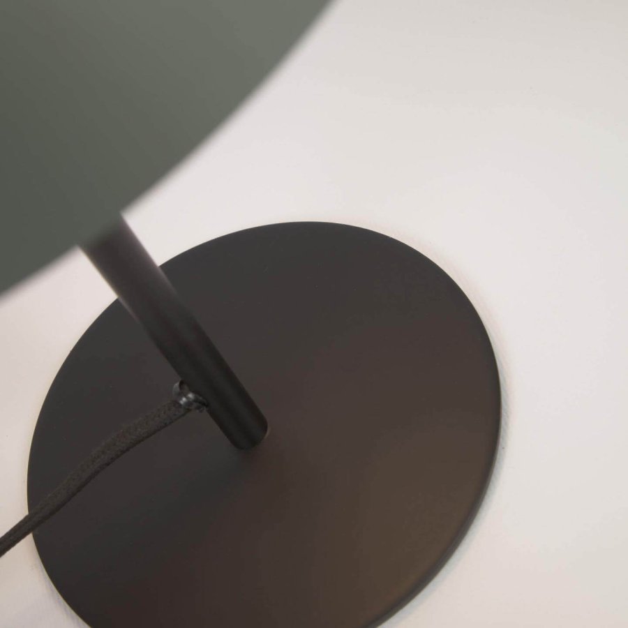 KAVE HOME Aleyla bordlampe - grn og sort metal