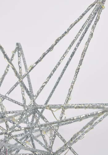 KAVE HOME Nicoletta stor stjernelys i slv