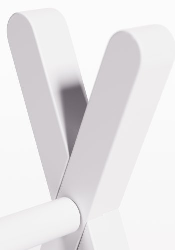 KAVE HOME Maralis aktivitetsstativ til brn - hvid bgetr