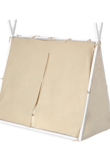 KAVE HOME Maralis tipi brneseng - hvid bgetr (til 70x140 cm madras)