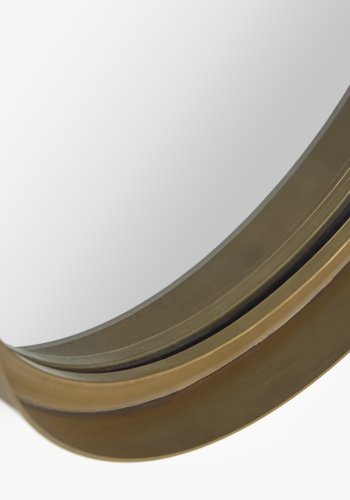 KAVE HOME Tiare vgspejl, oval - guld stl (31,5x100)
