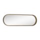 KAVE HOME Tiare vgspejl, oval - guld stl (31,5x100)