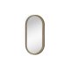KAVE HOME Tiare vgspejl, oval - guld stl (31x61,5)