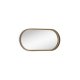 KAVE HOME Tiare vgspejl, oval - guld stl (31x61,5)