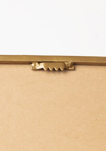 KAVE HOME Marco vgspejl, rektangulr - spejlglas og guld stl (55x150,5)