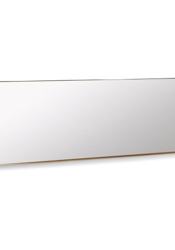 KAVE HOME Marco vgspejl, rektangulr - spejlglas og guld stl (55x150,5)