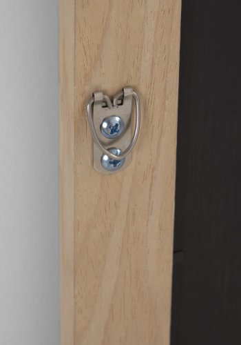 KAVE HOME Wilany vgspejl, rektangulr - spejlglas og natur MDF (52,5x152,5)