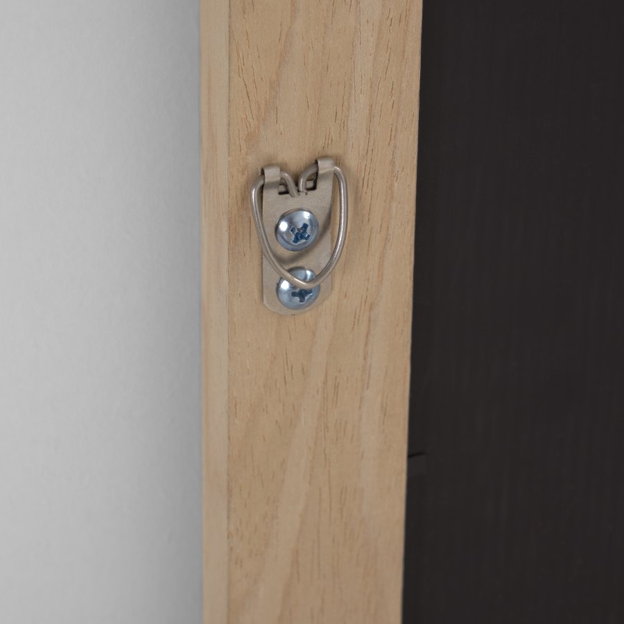 KAVE HOME Wilany vgspejl, rektangulr - spejlglas og natur MDF (52,5x152,5)