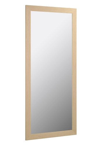KAVE HOME Yvaine vgspejl, rektangulr - natur egefinér (80,5x180,5)