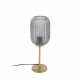 KAVE HOME Hestia bordlampe - gr glas og messing metal