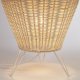 KAVE HOME Kamaria bordlampe - natur rattan og metal