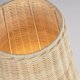 KAVE HOME Kamaria bordlampe - natur rattan og metal