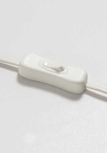 KAVE HOME Erna bordlampe - natur bambus og beige keramik