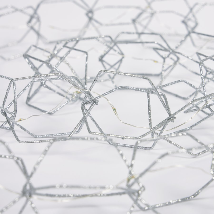 KAVE HOME Narel fe lys i gr 1,9m