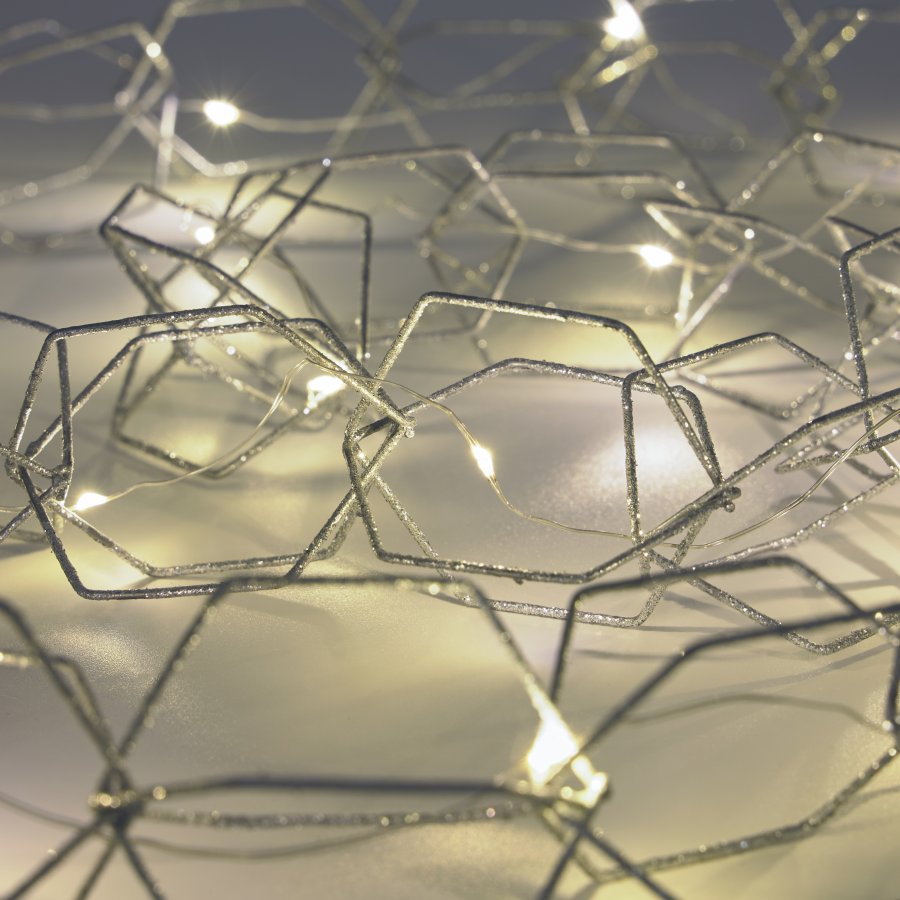 KAVE HOME Narel fe lys i gr 1,9m