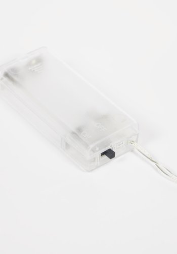 KAVE HOME Mishell krans, m. lys - gr stl (35x35)