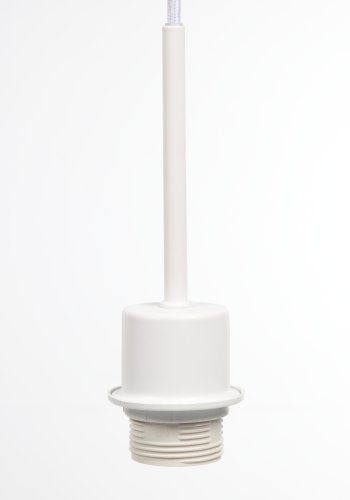 KAVE HOME Fulvia loftlampe armatur - hvid metal