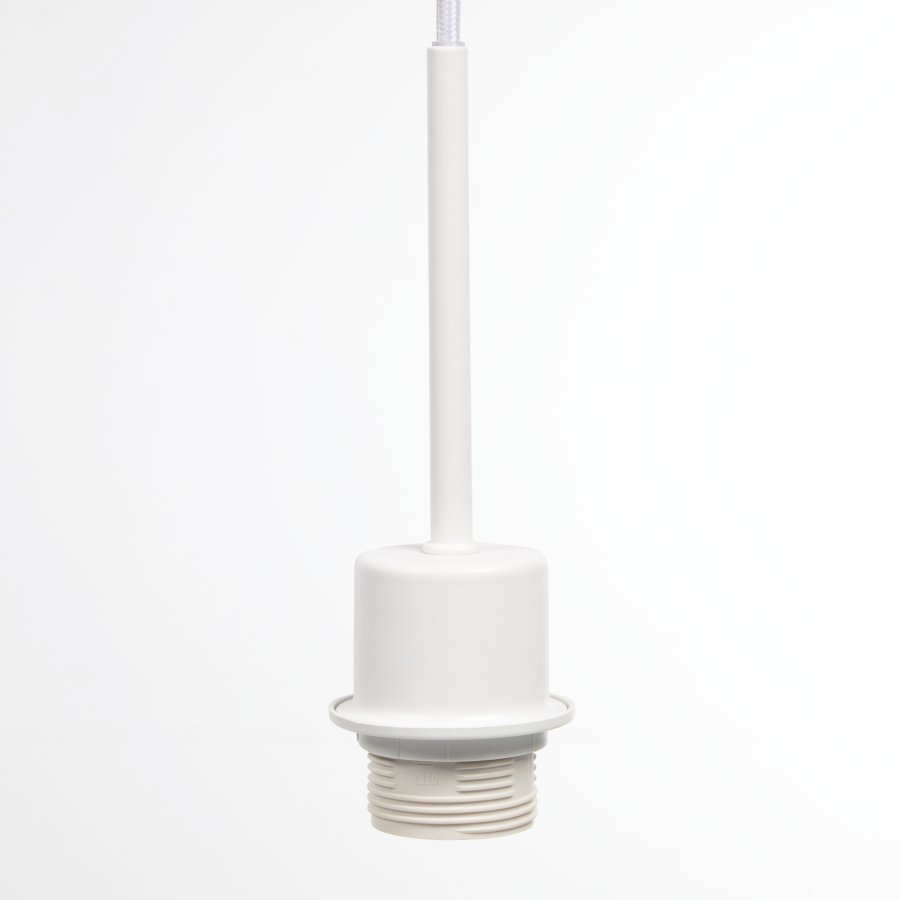 KAVE HOME Fulvia loftlampe armatur - hvid metal