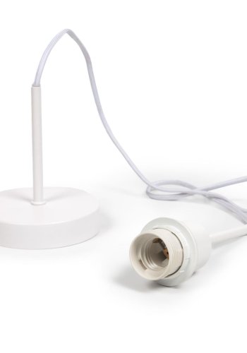 KAVE HOME Fulvia loftlampe armatur - hvid metal