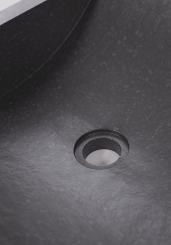 KAVE HOME Sunday hndvask til badevrelset, rektangulr - sort terrazzo (40x45)