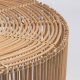 KAVE HOME Elmima sofabord, rund - natur rattan (st af 2) (66) (55)