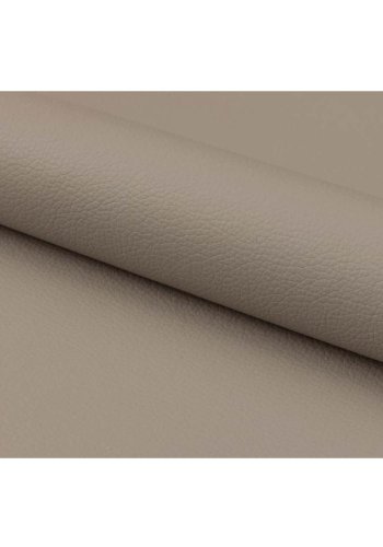 ACT NORDIC Plump barstol, m. rygln og fodsttte - taupe PU og krom metal