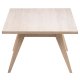 ACT NORDIC A-Line sofabord, rektangulr - hvidpigmenteret egefinér og eg (130x70)