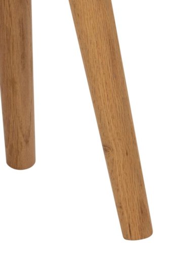 ACT NORDIC Mitra sengebord, m. 1 skuffe - hvid tr og natur egetr (40x30)