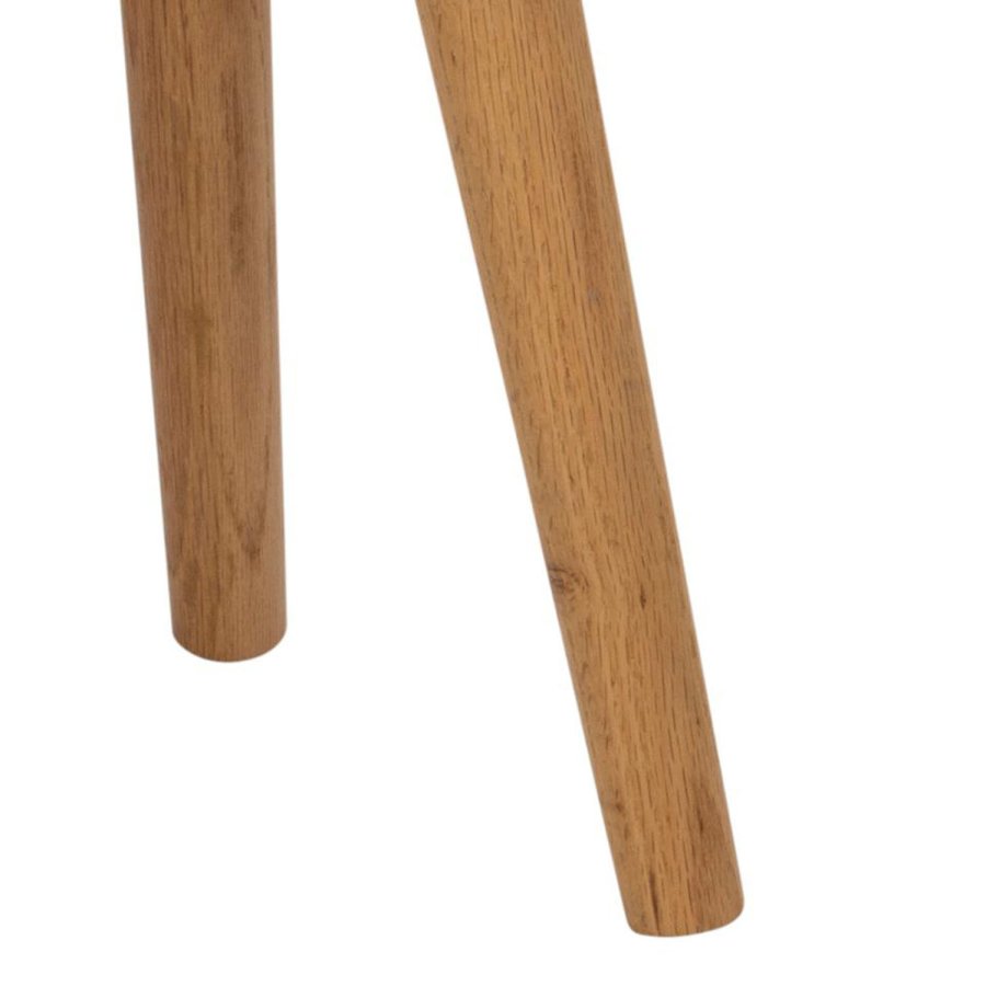 ACT NORDIC Mitra sengebord, m. 1 skuffe - hvid tr og natur egetr (40x30)