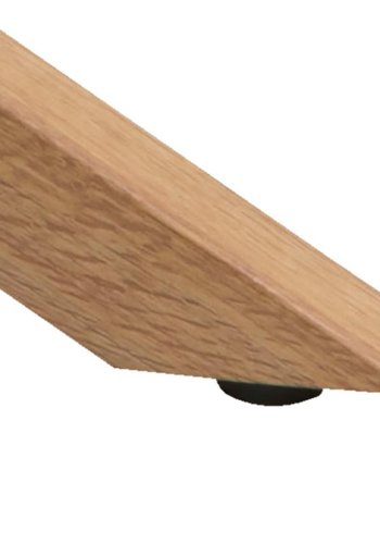 ACT NORDIC Heaven sofabord, rund - klar glas og egefolie metal (82)