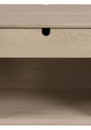 ACT NORDIC Century natbord - egetrsfiner, m. 1 skuffe, kan ophnges