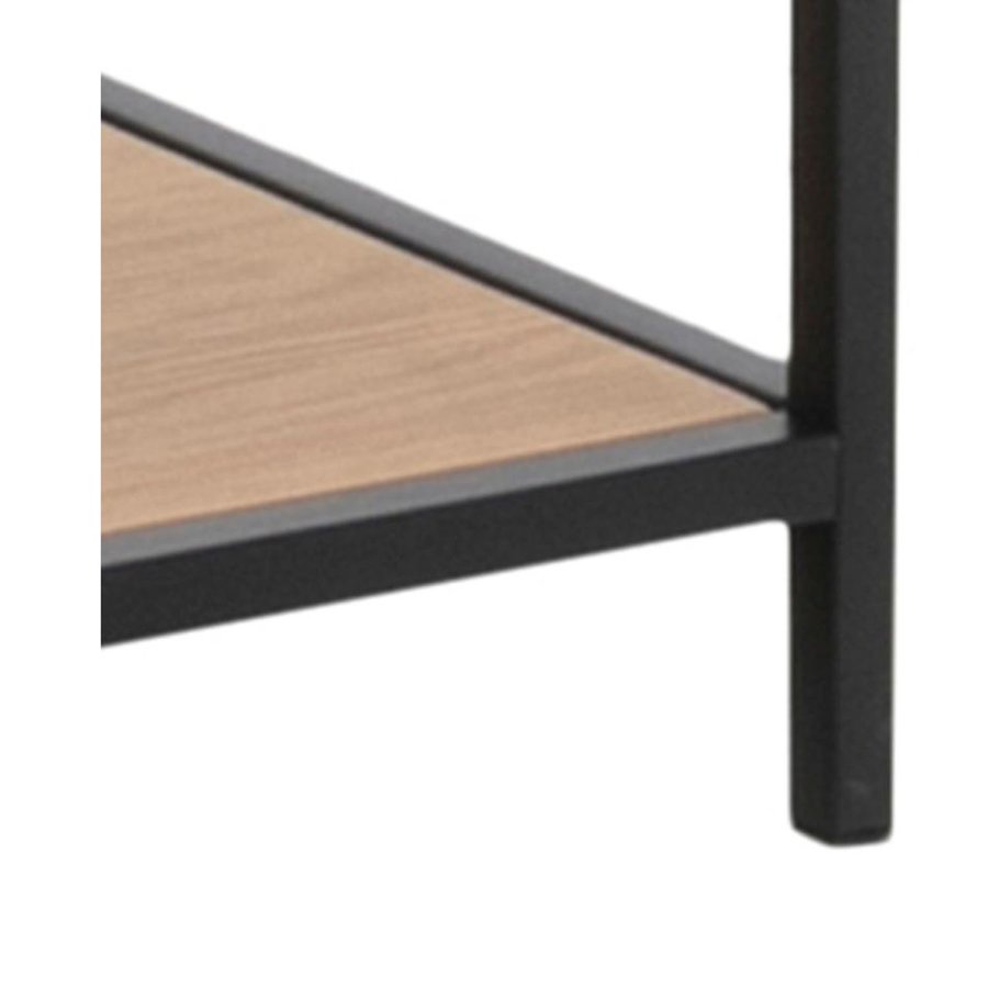 ACT NORDIC Seaford bogreol - natur papir vildeg og sort metal