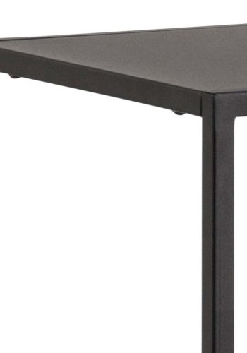 ACT NORDIC Newcastle bogreol, m. 3 hylder - sort metal