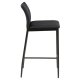 ACT NORDIC Demina counter chair Sawana fabric grey 5, base metal powder coated, black, box/ 2 pcs