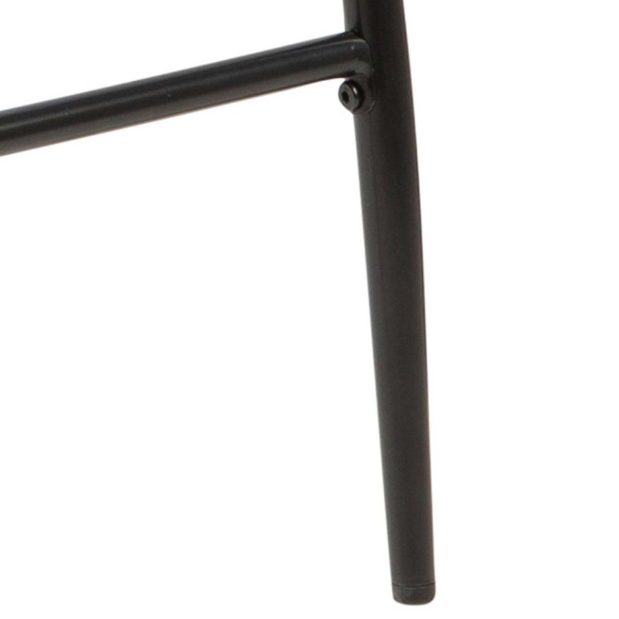 ACT NORDIC Demina counter chair Sawana fabric grey 5, base metal powder coated, black, box/ 2 pcs