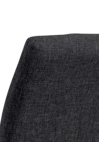 ACT NORDIC Demina counter chair Sawana fabric grey 5, base metal powder coated, black, box/ 2 pcs