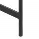 Act Nordic Angus skrivebord, m. skydelge - sort melamin og sort metal (110x50)