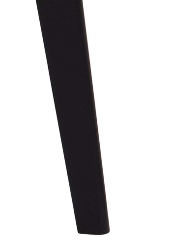 ACT NORDIC Roxby spisebord, m. tillgsplade - sort egefinér og sort gummitr (80/120x80)