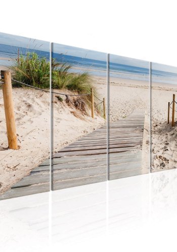 ARTGEIST Beach After Rain billede - multifarvet print (80x200)