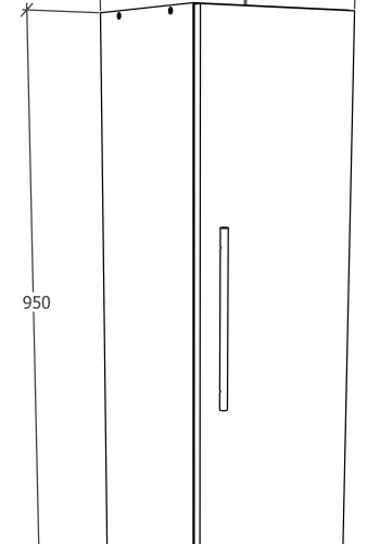 VCM NORDIC Arila XL vgskab, m. 1 lge og 3 hylder - natur tr